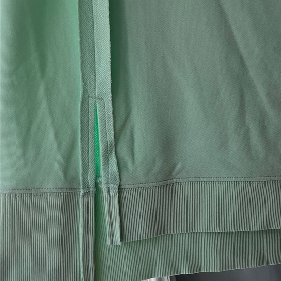 Soft Surroundings Kika French Terry Tunic Honeydew Sweatshirt Size 1X EUC - Picture 10 of 11